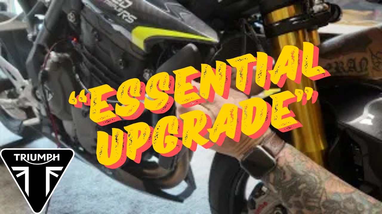 £18K Bike and No Protection?! Fitting a Radiator Guard on the Speed Triple 1200 RS.