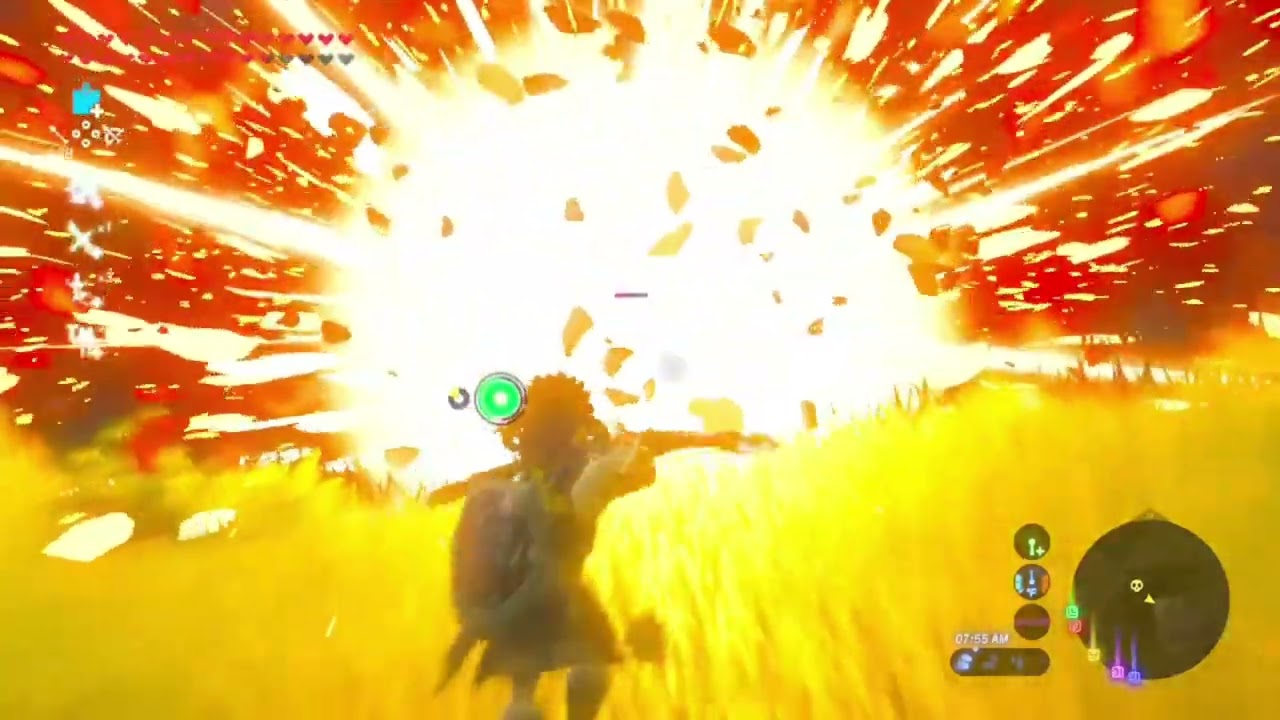 Killing a Lynel with only bomb arrows! (Again…😅)