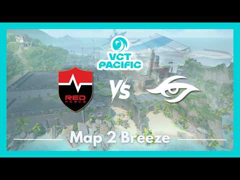 NS vs TS | VCT Pacific Stage 2 Playins | Map 2 Breeze