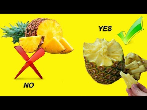 How to Pull Apart a pineapple | LifeHackBook