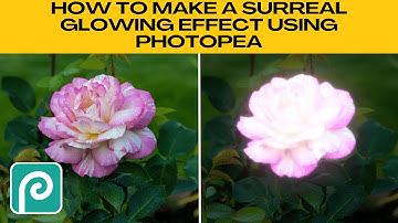 How to Create Surreal Glowing Effect for Objects Using Photopea