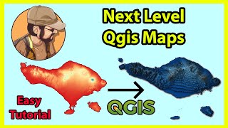 Make Qgis maps that standout (No one will teach you this 😎)