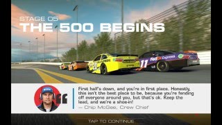 Daytona 500 - Joe Gibbs Racing - Toyota Camry - Stage 5 Final Goal.