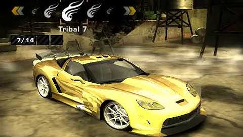 Custom Corvette C6 NFS Most Wanted 2005