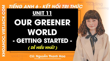 Tiếng Anh 6 Unit 11: Getting started trang 48, 49 Global Success (DỄ HIỂU NHẤT)
