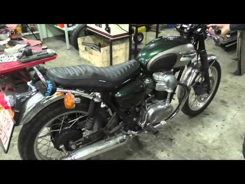 кава W 650 exhausy sound