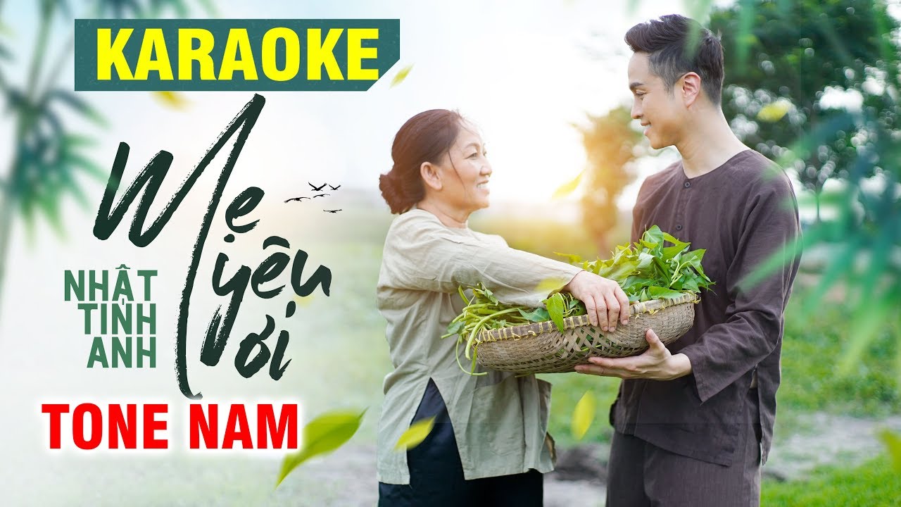 Mẹ Yêu ơi Karaoke Tone Nam