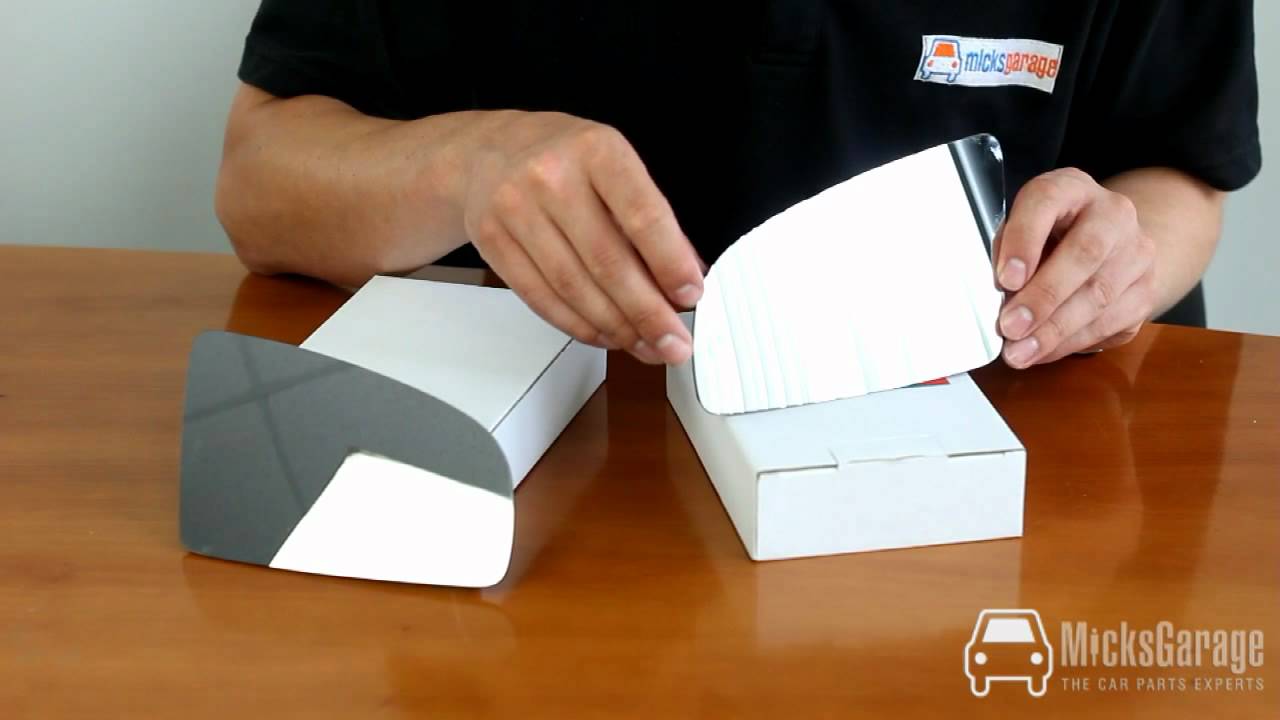 Mirror Glass & Backing Plate For Audi A3/A4/A6 YouTube