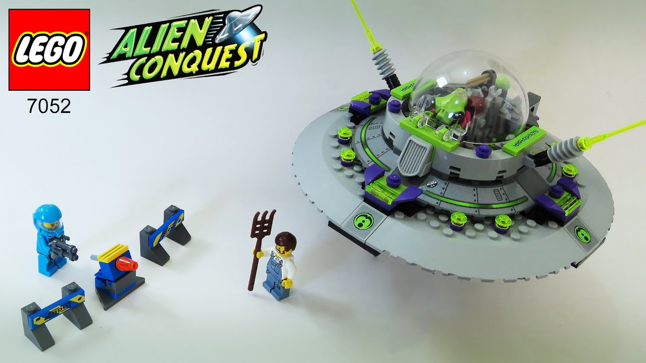 ALIEN CONQUEST - UFO Abduction Build Instructions) - YouTube