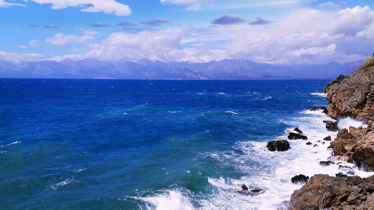 【10 Hours Ocean Waves】Deep Sleep Sounds 🌊 Calming Sea for Sleep, Relax, Study, Meditation