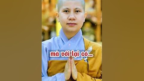 Nếu là giới tính thứ 3 có được Xuất Gia không?