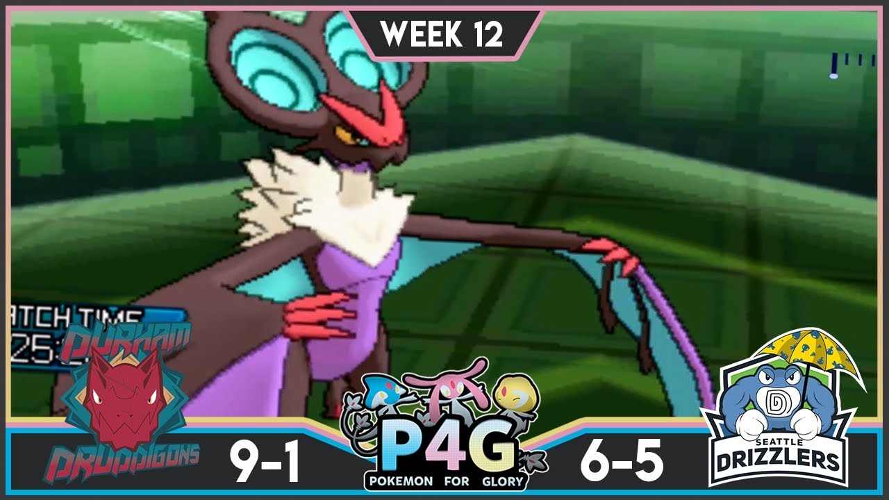 Noivern The Clutch GAWD!?  | P4G S3 W12 LIVE Battle | Durham Druddigons VS Seattle Drizzlers