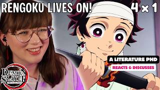 FIRST REACT to Demon Slayer's Hashira Training Arc as a Literature PhD | 4x1 React & Discussion