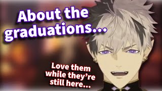 Ruze gives encouraging words about his sepais graduations…【Holostars EN | Crimzon Ruze】