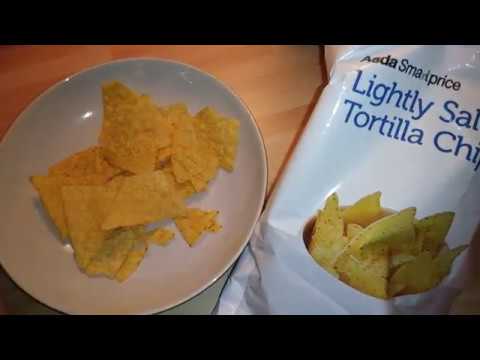 Asda smart price lightly salted tortilla chips - YouTube