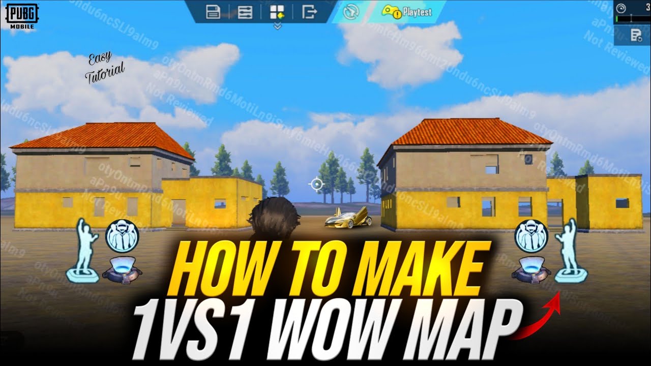 HOW TO MAKE 1vs1 WOW MAP 🤍 Easy Tutorial | PUBG Mobile - YouTube