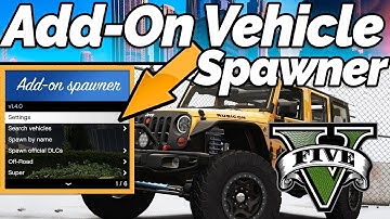 How to install Add-on Vehicle Spawner For GTA 5