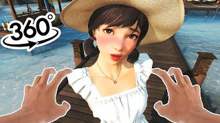 😳YOU and SHE LIVING on the BEACH, WAIFU in the Virtual World 💔🎭 Anime VR by ANIME VR ・IDE CHAN 5,778 views 2 months ago 4 minutes, 20 seconds