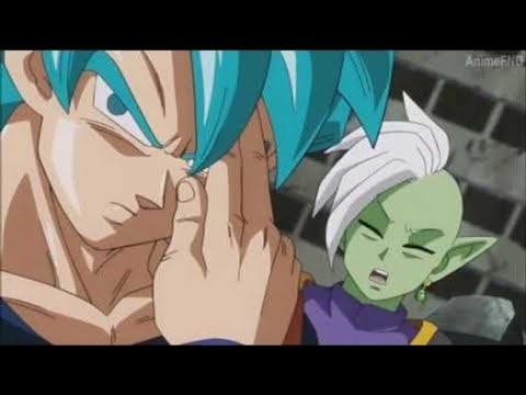 Goku Black e Zamasu usam os brincos potara e fazem a fusão! #animes  #dragonballsuper 