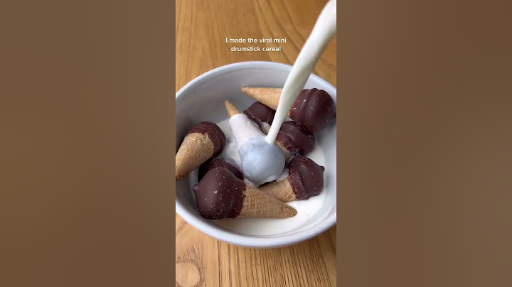 Viral Mini Drumstick Cereal