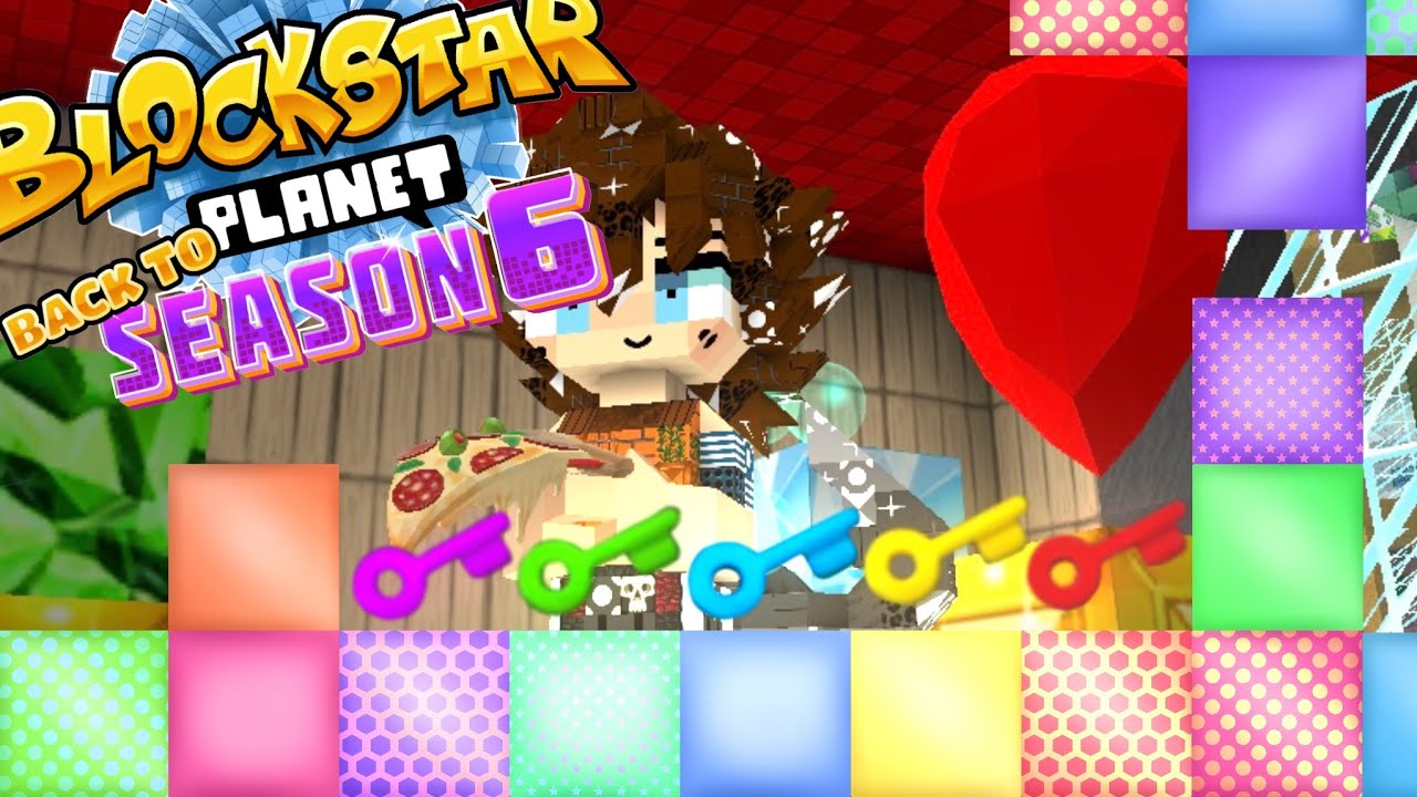 Blockstarplanet Back to Season 6 All Keys & Mystery Crystal (August ...