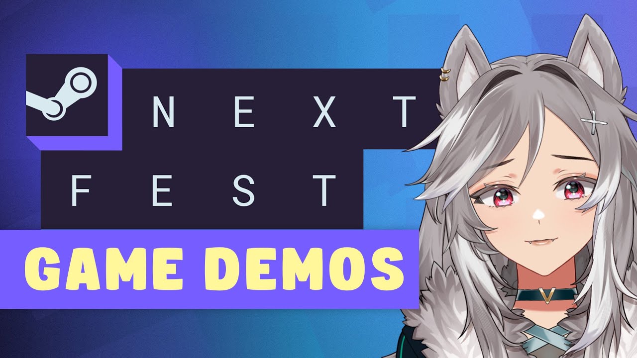 MY TOP 3 GAME DEMOS FROM STEAM NEXT FEST 🔥 February 2025 《 VTUBER ...