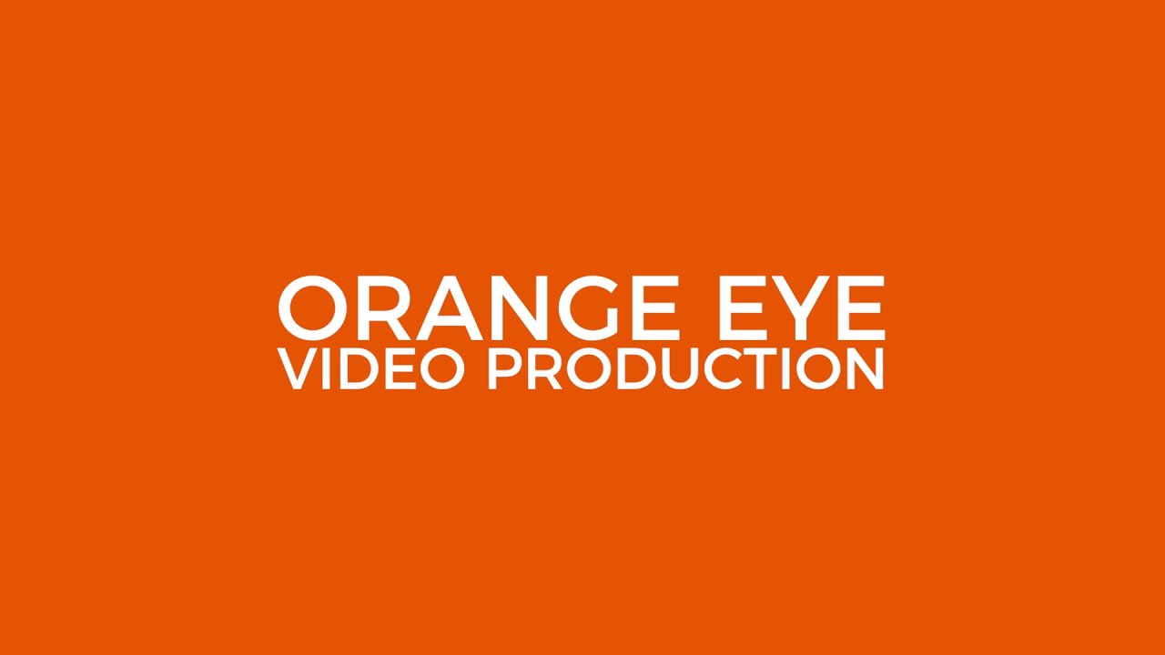 Orange Eye Showreel 2020