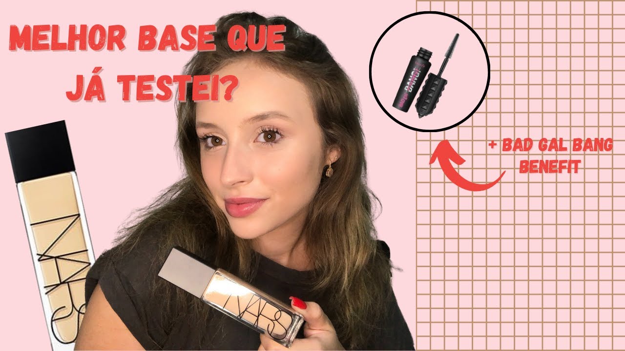 TESTEI A FAMOSA BASE DA NARS - DIA INTEIRO COM A BASE | Ana Quaresma