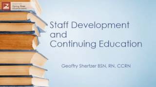 Staff Development with Audio Wealth