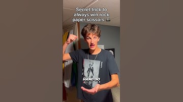 ALWAYS win rock paper scissors #shorts #getpranked