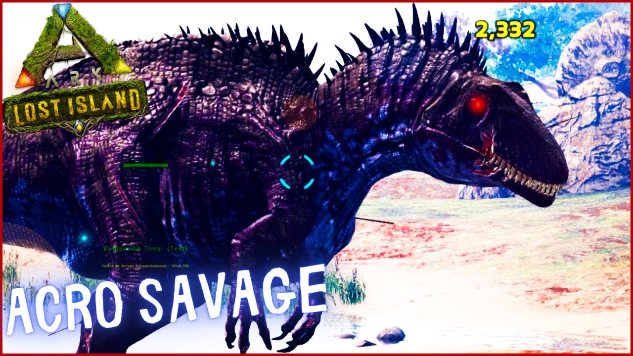 Ark Lost Island.Ep.49: FUI FAZER O BOSS ACRO / ACRO SAVAGE, MAS DEU ...