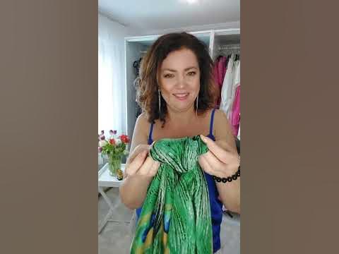 Летний топик из платка… #fashion #style #fashionstyle #платок палантин ...
