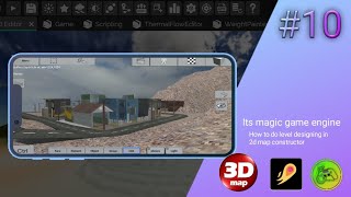 how to level designing for games|3d map constructor |its magic game engine |#SGD_GAMES screenshot 5