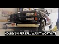 FULL SEND IN THE MUSCLE TRUCK! + HOLLEY SNIPER EFI REVIEW