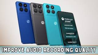 How to Improve Audio Recording Quality on Motorola G37 Power Using Dolby On App | Clear Sound Guide