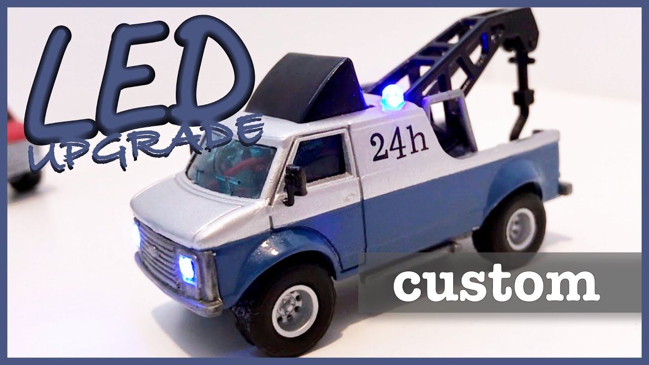 Matchbox Restoration & Custom - LED Upgrade 1985 Chevy Breakdown Van ...