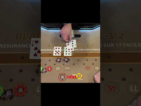 EPIC BLACKJACK HAND!! LUCKY 7S AND A SPLIT FOR A HUGE WIN!! #blackjack #casino #allcasinoaction