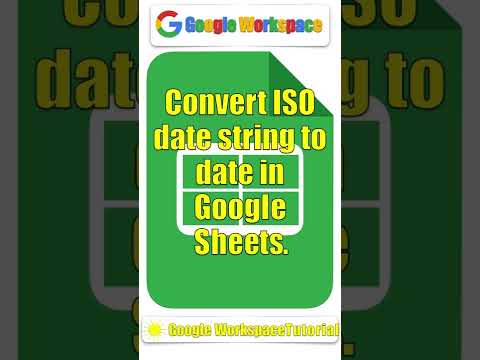 Convert ISO date