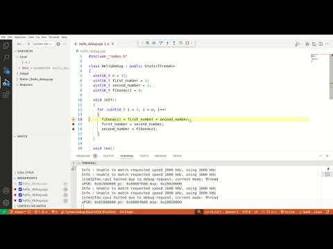 Debugging STM32 on