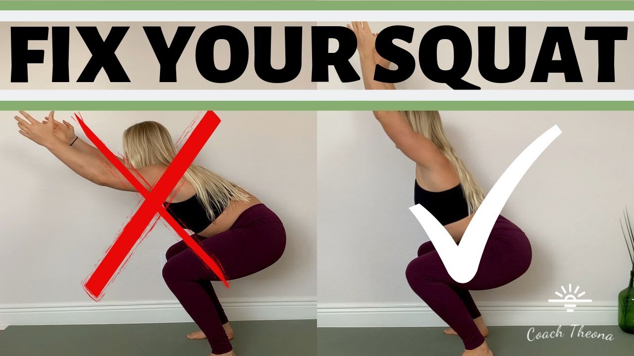 Squat progression program to fix your squat fast CAN’T SQUAT?! (ALL