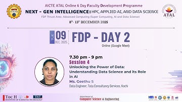 Day 2 Session 4 | TocH AICTE ATAL Online FDP Dec 2025