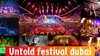 DJ Armin Van Buuren Mesmerizing The Dubai Untold Festival 18 Feb 2024 #refinedroaming #travel #viral