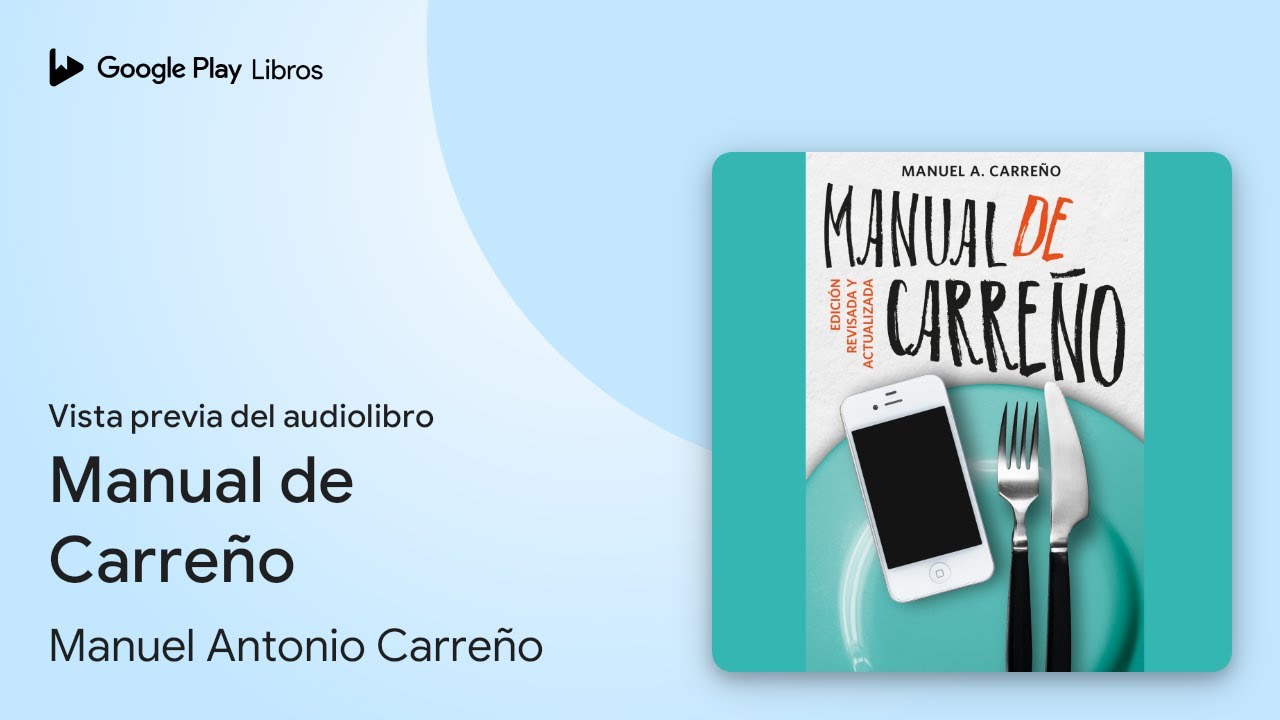 Que Es El Manual De Carreño
