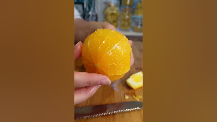 How to segment your oranges or citrus fruit… 🍊 #shorts #howto #kitchenhacks