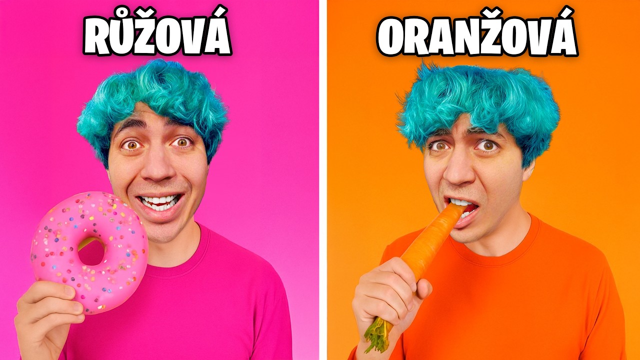 Přežiju 24H S Jednou BARVOU Jídla?!