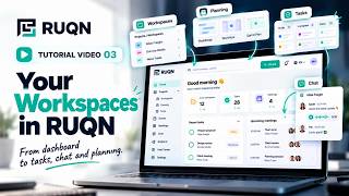 How to Create Your First Workspace in RUQN | Tutorial 03