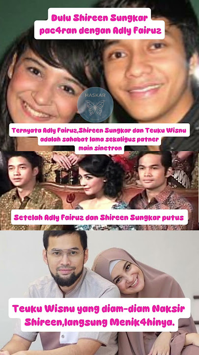 ternyata dulu Teuku Wisnu naksir Shireen Sungkar dari sahabat jadi pendamping hidup #shorts #artis