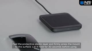QuadLock Mag対応デュアルワイヤレスチャージャー デスク用 Home/Office - MAG Dual Desktop Wireless Charger - Quad Lock