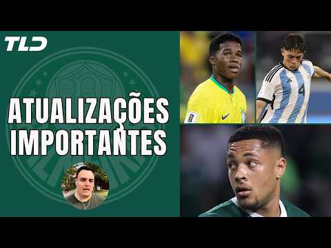 PALMEIRAS TEM ROQUE EM CAMPO EM DIA DE POSSÍVEL ESTREIA DE ENDRICK NA COPA - GIAY SEGUE FORA
