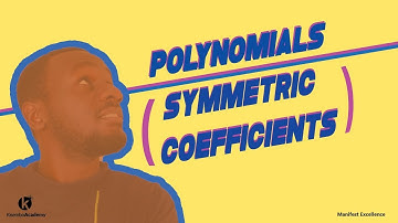 Polynomials - how to solve equations with symmetrical coefficient worked examples by Kisembo Academy
